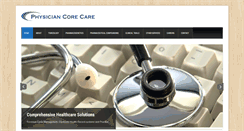 Desktop Screenshot of physiciancorecare.com